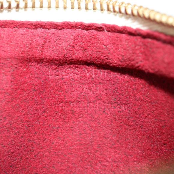 LOUIS VUITTON Monogram Multicolor Pochette MM Pouch White M60028 LV Auth 35181 - Picture 10 of 16